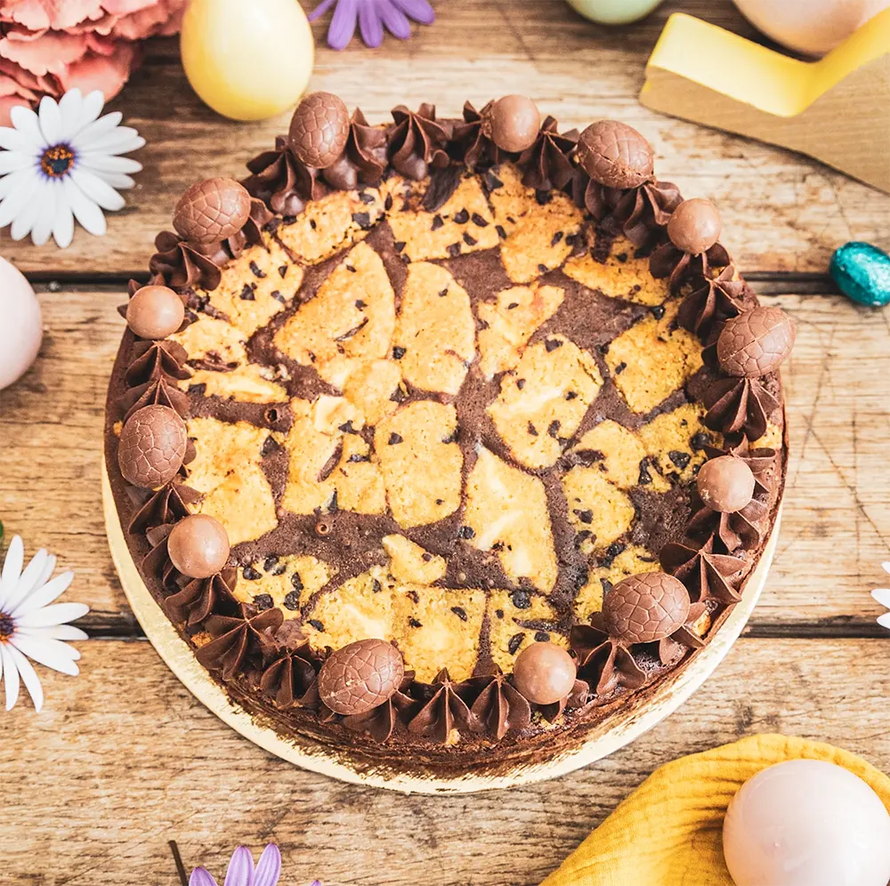 Le Brookie de Pâques - Fleur & Chloé Cannes