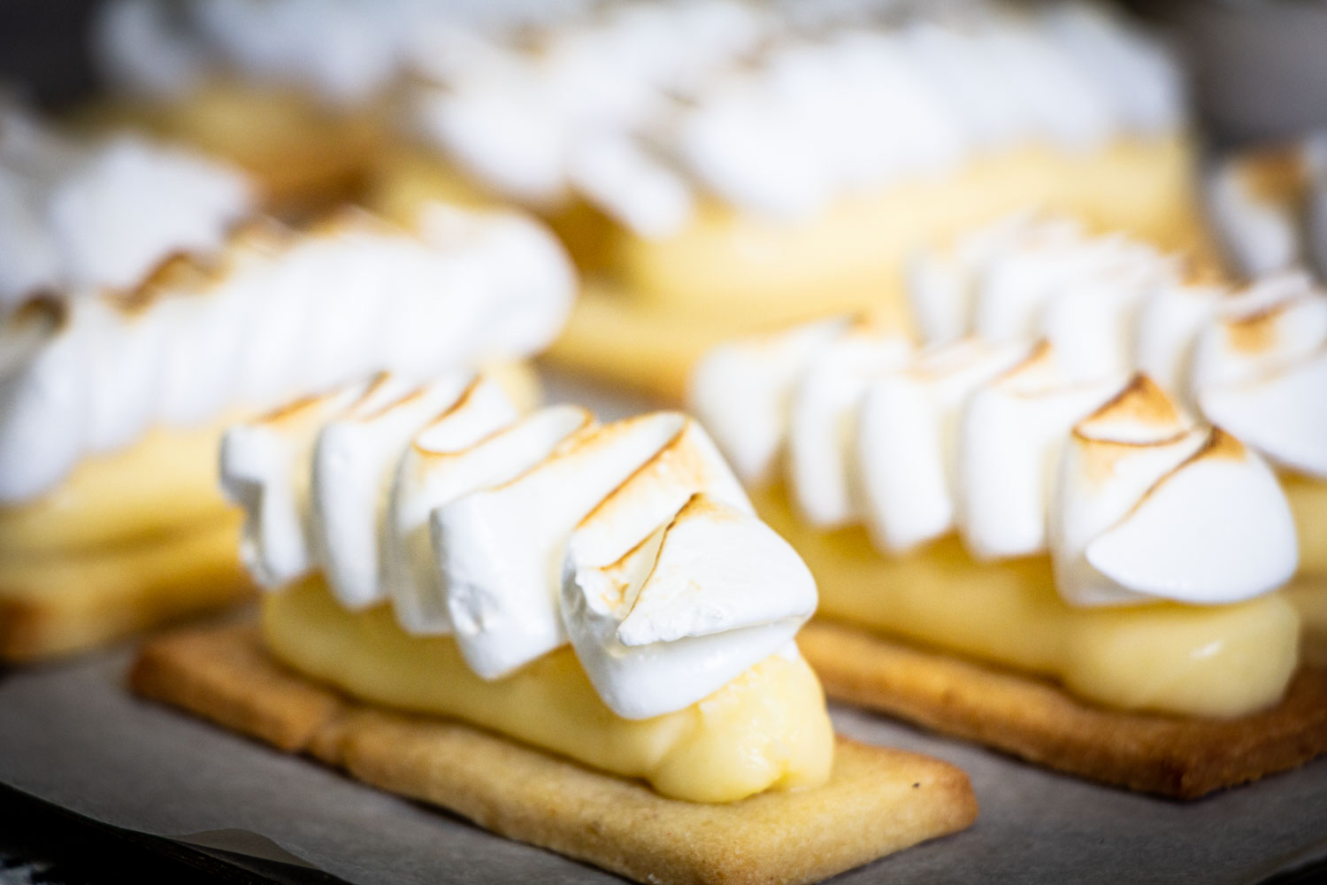 Tartelettes citron meringuées